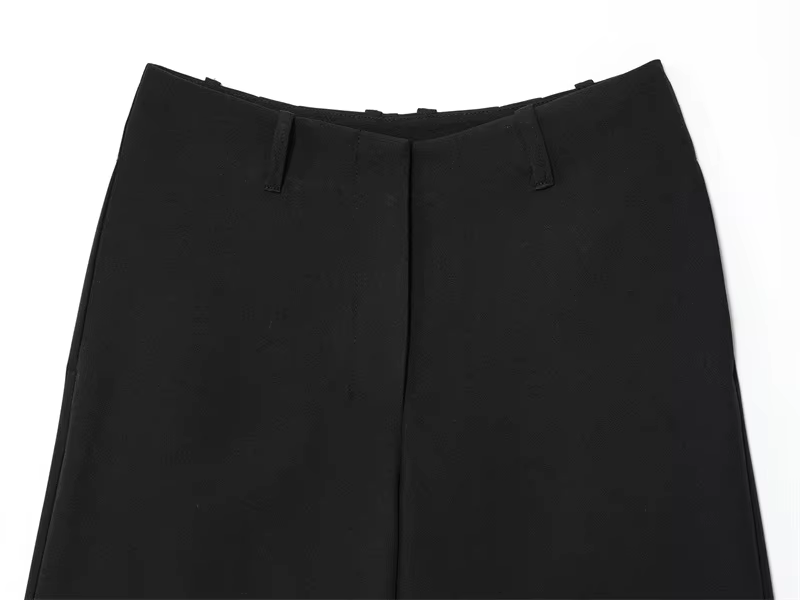 Short court noir pour femme, Simple, décontracté et à la mode, capacité de banlieue, personnalité po
