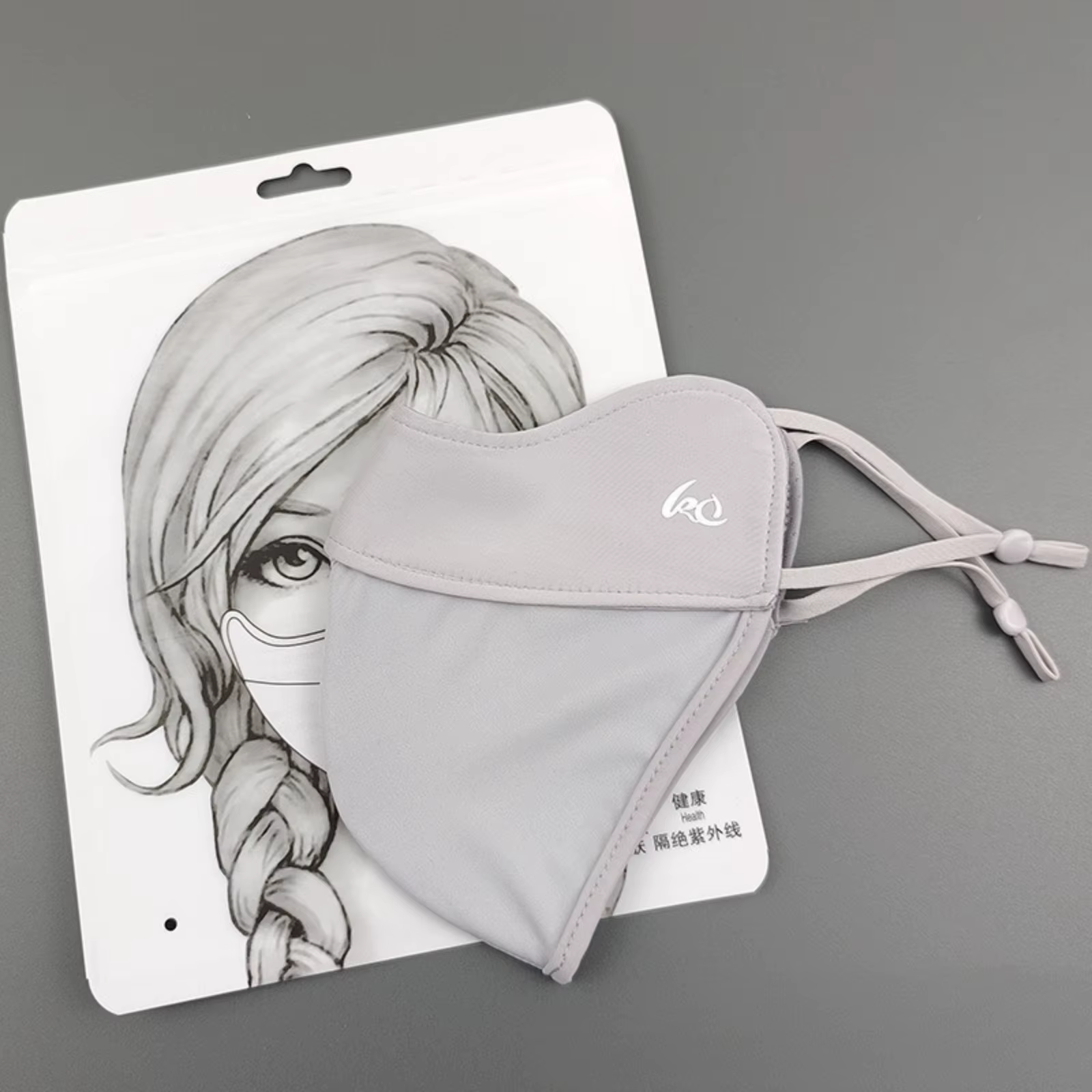 Nouveau Voile de Protection Solaire Fin 2025 en Soie Glacée pour le Visage, Masque d'Été, Protection