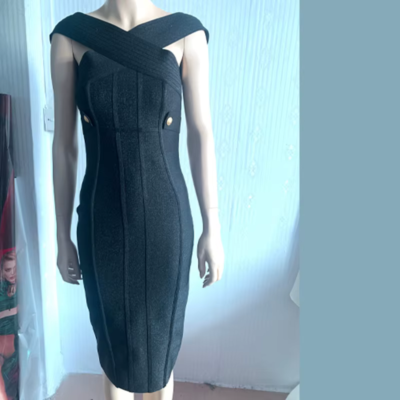 Robe bandage élégante pour femmes robes de célébrités sexy vêtements de fête club nouvelle collectio
