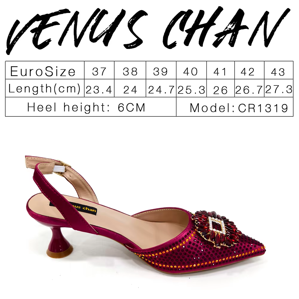 NigWin-Chaussures et sacs de fête pour femme, talon moyen, Parker pointu, chaussures de soirée éléga