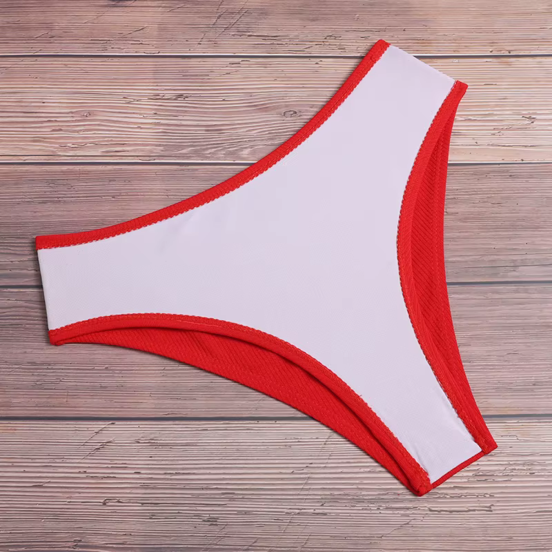 2024 nouveau Bikini taille haute sans bretelles Sexy Bikini femmes maillots de bain femmes mode mail