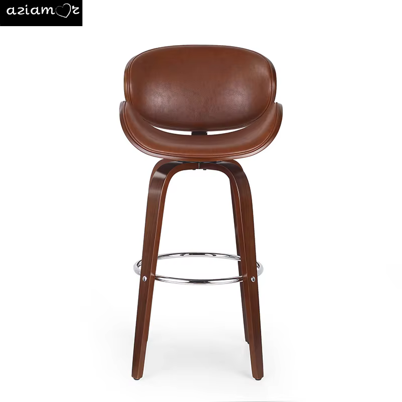 Tabouret de Bar à Comcussion Monté, 30 Pouces, Style Moderne du Milieu du Siècle, Brochure + CRACK