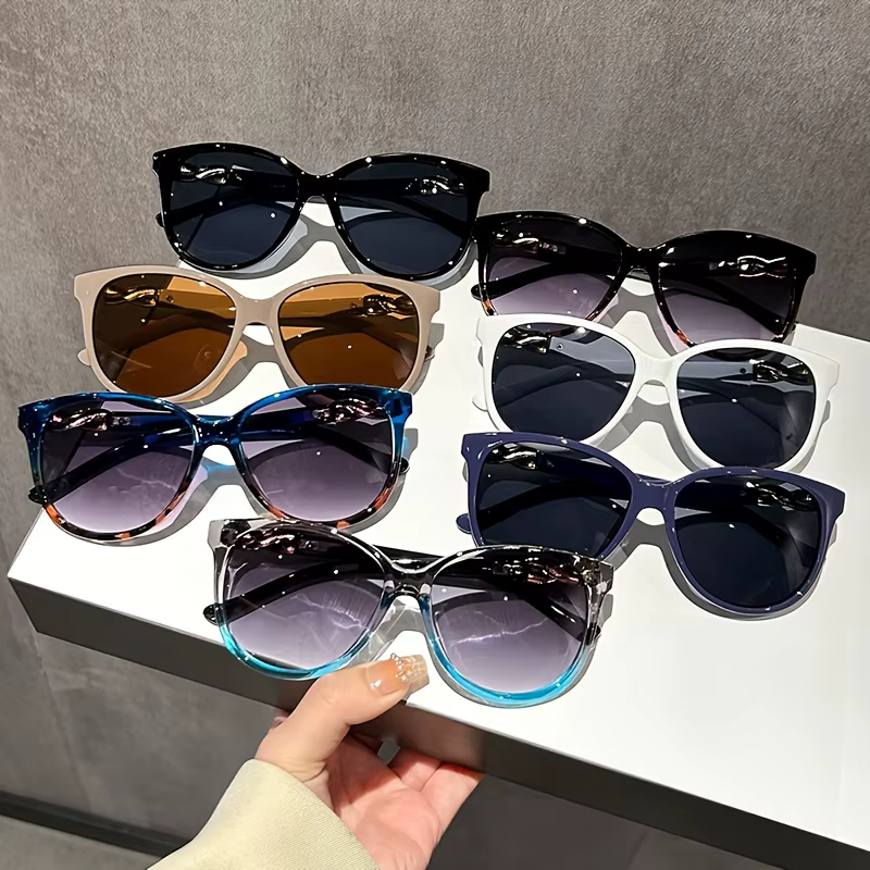 Lunettes de soleil œil de chat pour femmes, lunettes de soleil papillon rétro, lunettes d'alpinisme 