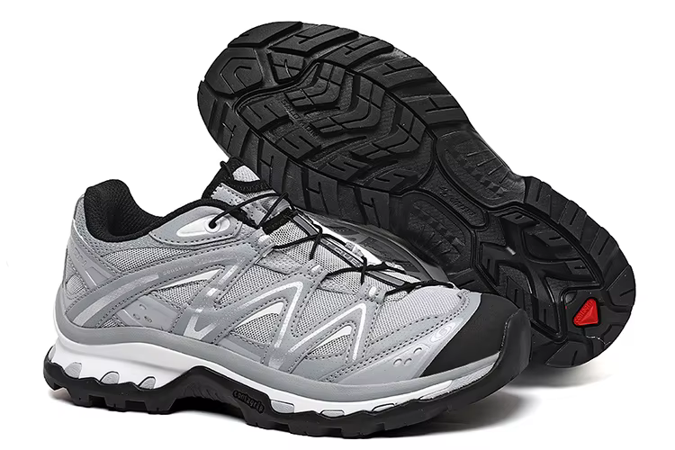 Chaussures de trail running imperméables Salomon XA QUEST Pro 3D pour homme, beige/blanc, randonnée 