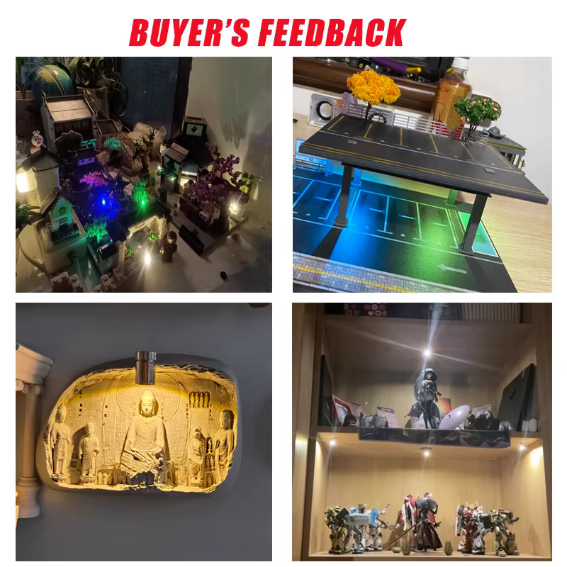 Mini lampe à Led, 6 pièces, jouets lumineux pour bricolage, fabrication de ballons pour maison de po