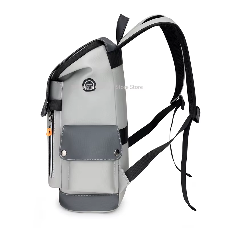 Sac à dos urbain pour homme avec chargement USB, sac à dos imperméable pour ordinateur portable, gra