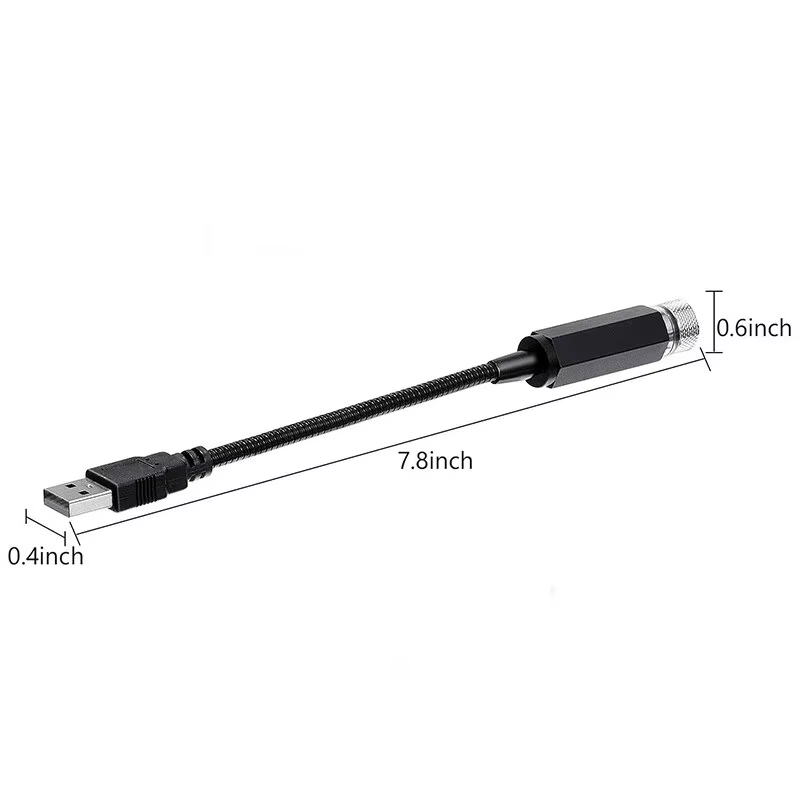 LED ciel étoilé lampe voiture Laser étoile toit lumière 5V USB alimenté galaxie étoile atmosphère lu