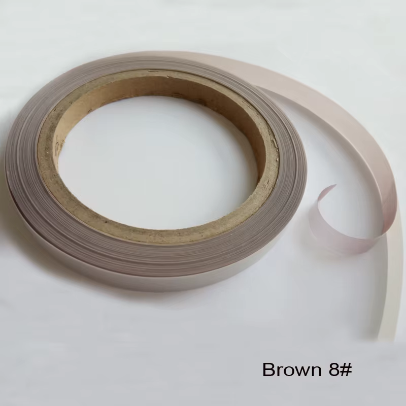 Bande de colle PU peau/noir/marron 1.0cm, pour Extension de cheveux, fabrication de tissus PU plus f
