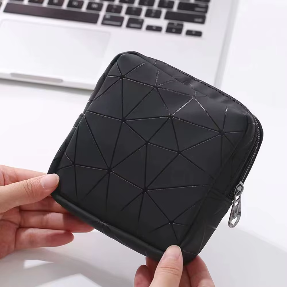 Sac de rangement pour serviettes hygiéniques, sac d'époque féminin étanche en cuir avec fermeture éc