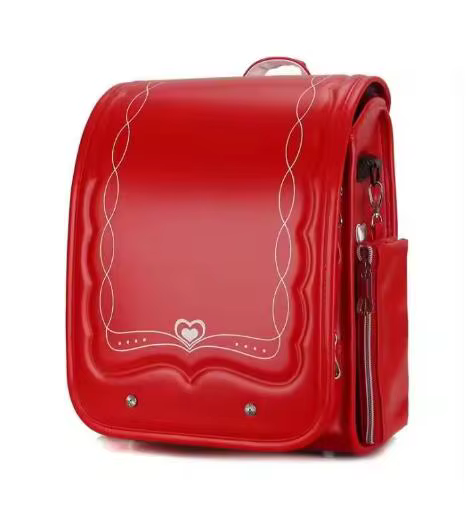 École Randoseru sac à dos pour filles sac d'école japonais pour garçons japon PU cuir école Bookbag 