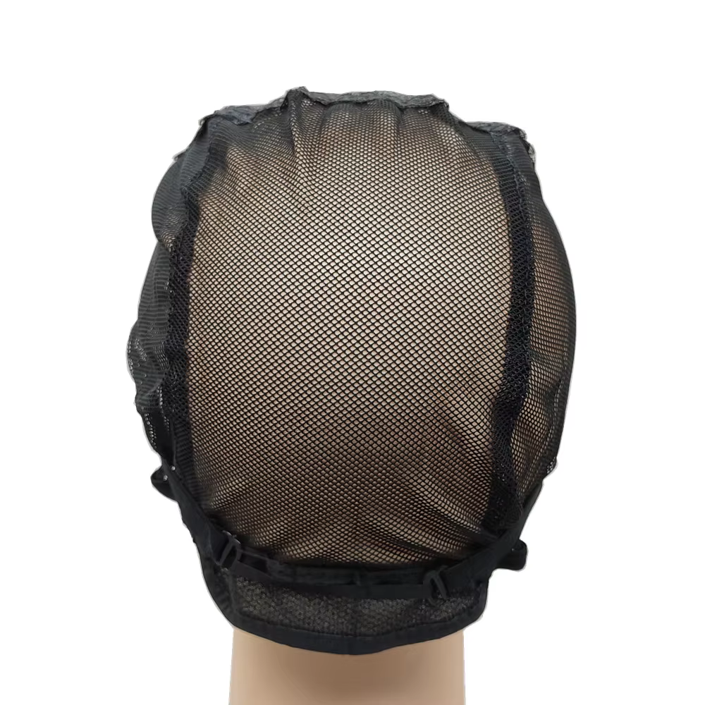 Bonnet de perruque 4 tailles pour la fabrication de perruques avec sangle réglable au dos, bonnet de