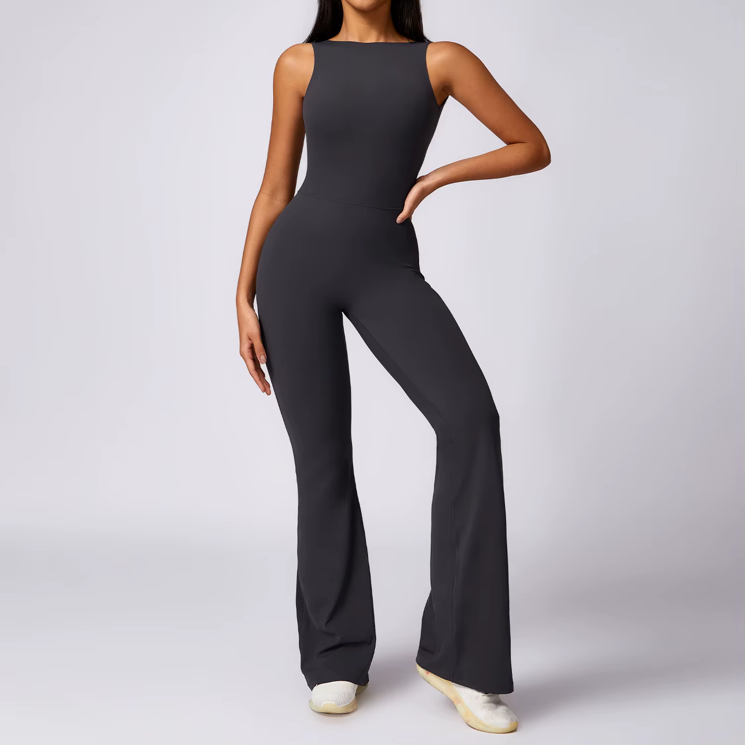Nouveau gymnastique femmes formation Yoga ensemble vêtements de sport femmes une pièce combinaison F