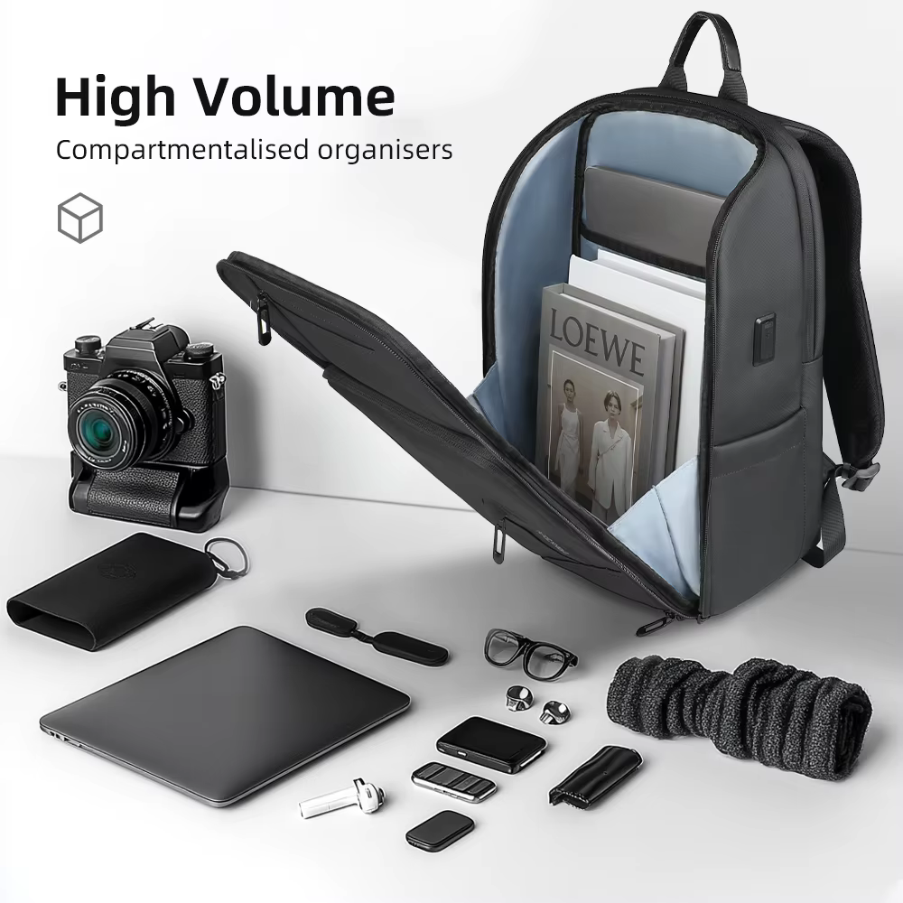 Sac à dos d'affaires Heroic Knight pour ordinateur portable de 15,6 pouces, grand sac à dos de voyag