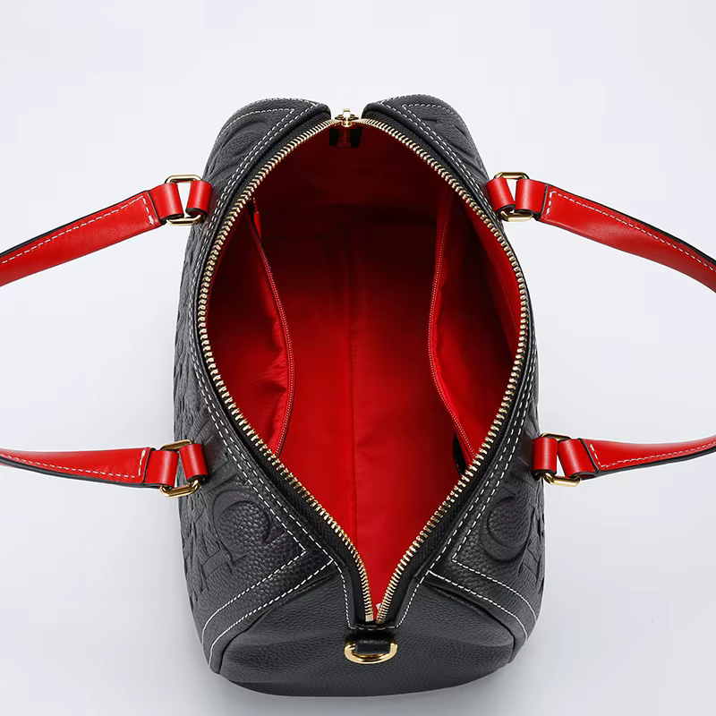 Sac à main rétro classique de grande capacité pour femmes, mode Simple, Design de couleur Pure, sac
