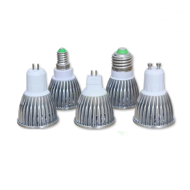 Lampe Led haute puissance MR16 12V GU10 E27 E14 GU5.3 9W 12W 15W, projecteur Cob blanc chaud/blanc f