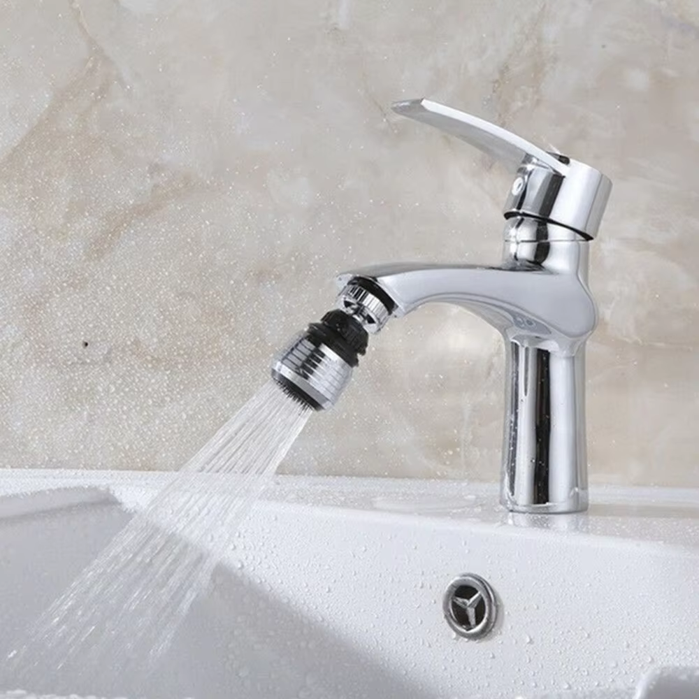 Robinet de cuisine rotatif à 360 °, aérateur de douche, buse de pulvérisation diffuseur, tête d'écon
