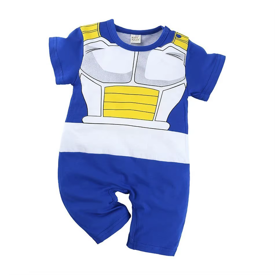 Bébé garçon vêtements enfant en bas âge barboteuse Babysuit nouveau-né Anime Zoro été T-shirt vêteme