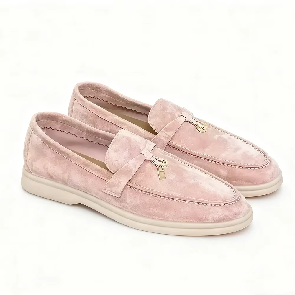 Chaussures de ville élégantes, en daim, confortables et stylées, un coup de pied qui fera sensation