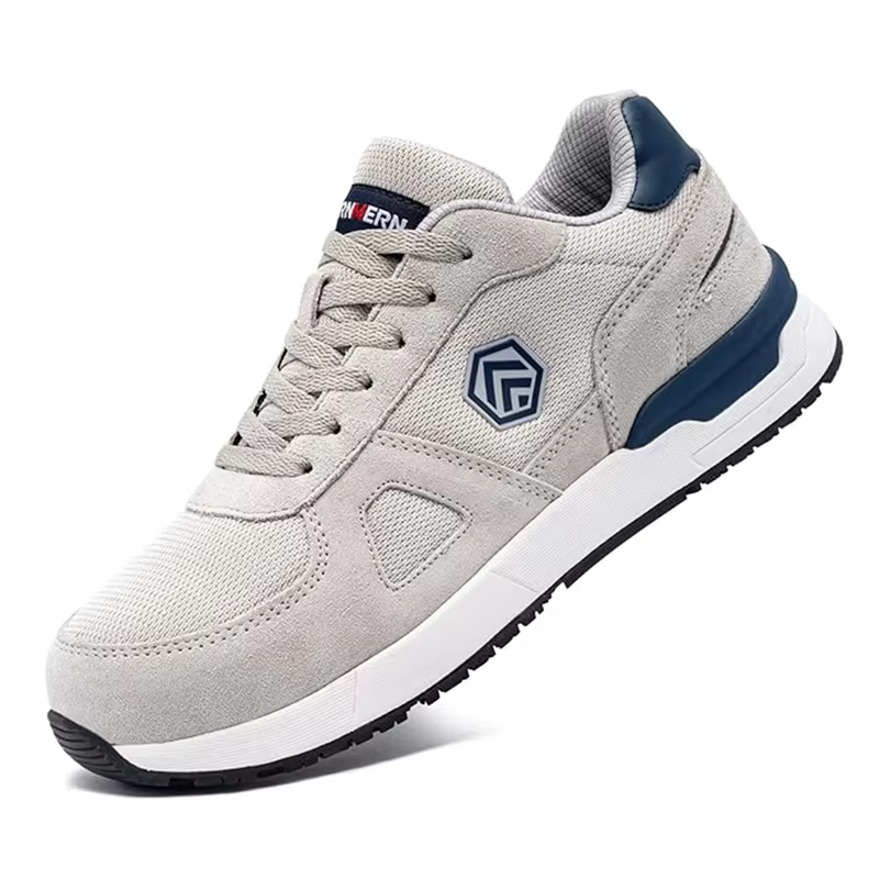 LARNMERN-Chaussures de sécurité antistatiques pour hommes, chaussures de travail SRC, chaussures Par