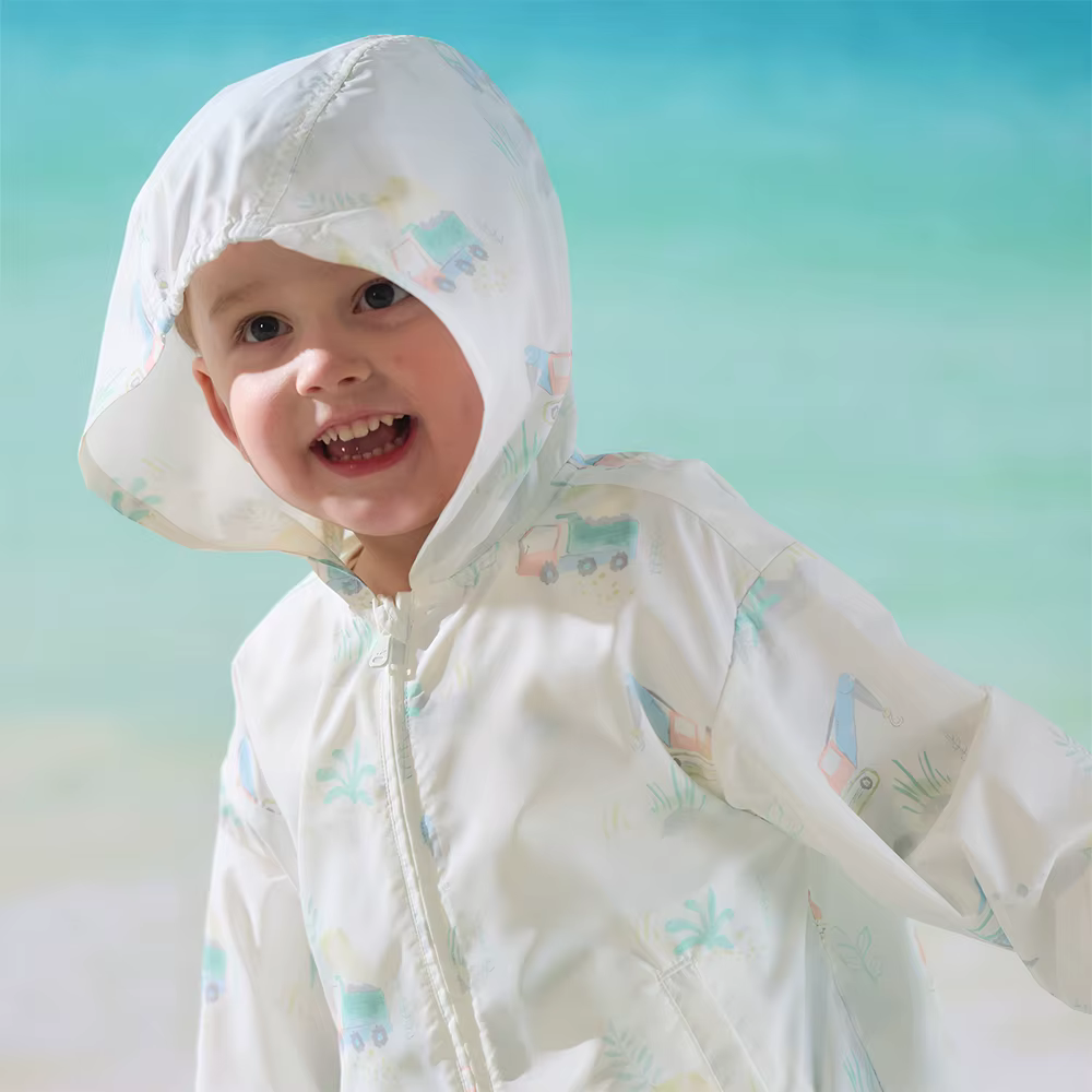 Dave Bella – Vestes d'été cool pour garçons, manteaux de plage anti-UV, sweats à capuche tendance av