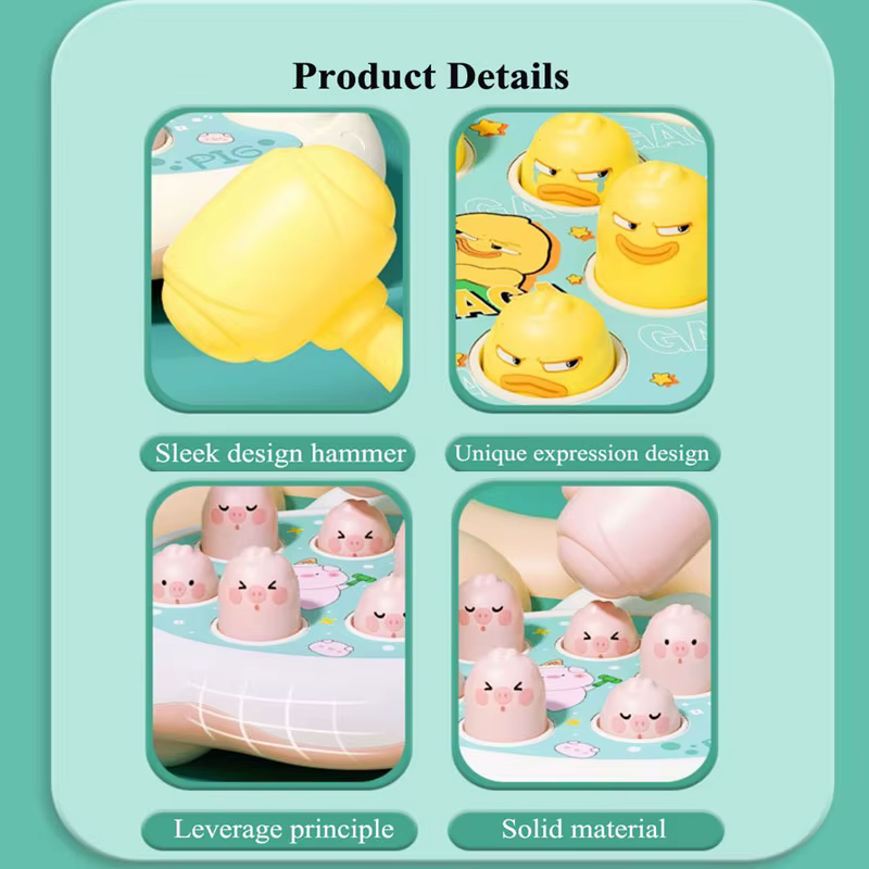Jeu d'apprentissage Montessori pour bébé, canard, grenouille, over, cadeau de puzzle, tout-petit, ga