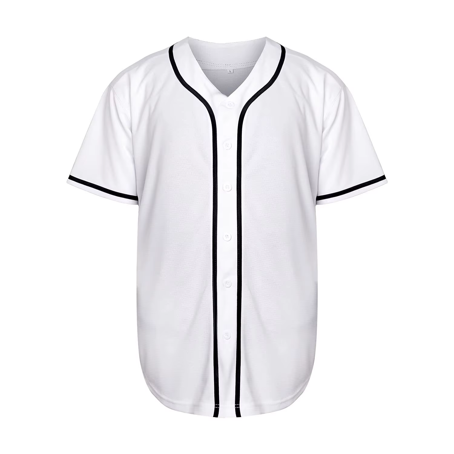 Maillots de baseball vierges pour hommes, chemises pour fans de baseball, hauts d'uniformes de sport