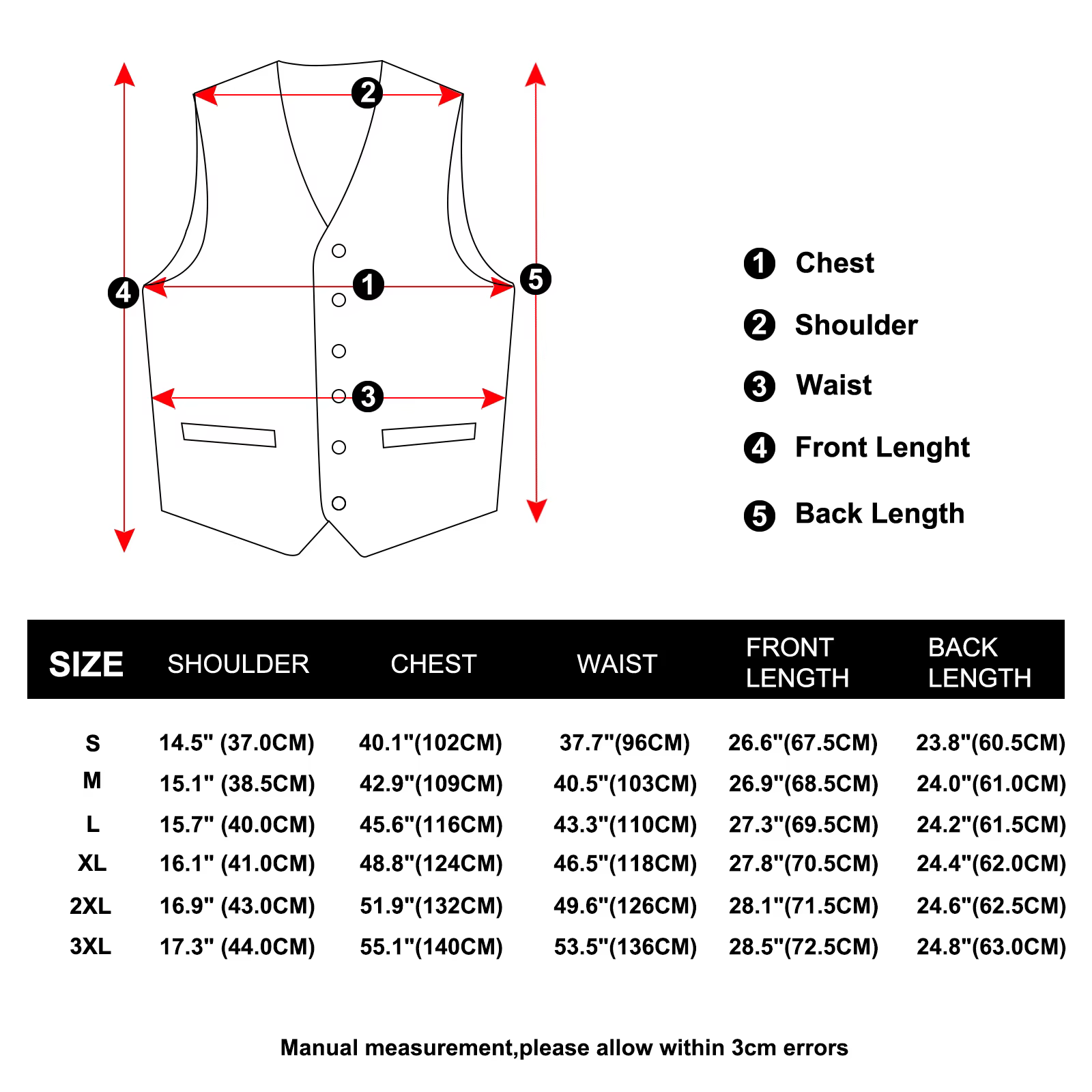 Gilet de costume Paisley noir solide pour hommes, avec cravate, nœud papillon, mouchoir, boutons de 