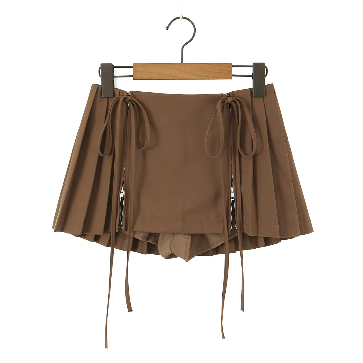 Jupe plissée avec short pour femme, mode coréenne, super mini jupe, sexy, kawaii, punk, vêtements de