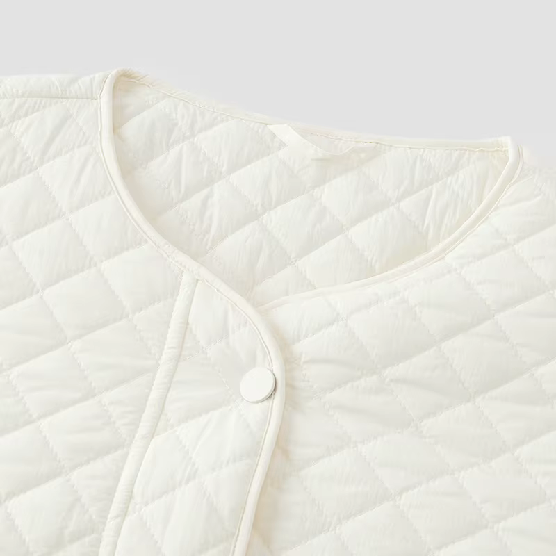 Semir manteaux femmes rembourré texturé diamant couche intérieure ample décontracté 2025 hiver cordo