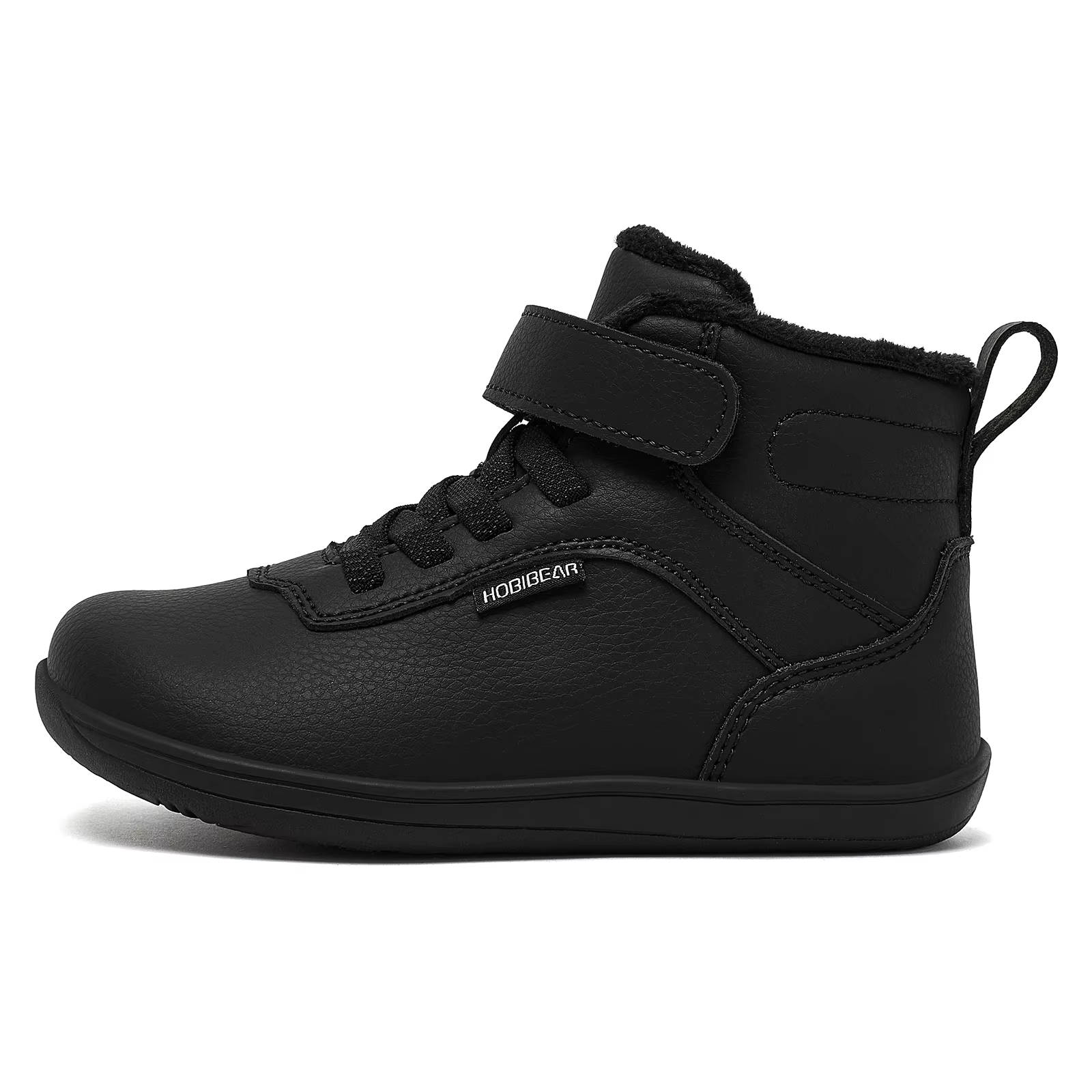 HOBIBEAR enfants hiver pieds nus chaussures petit/grand/enfant large orteil boîte chaude fausse four