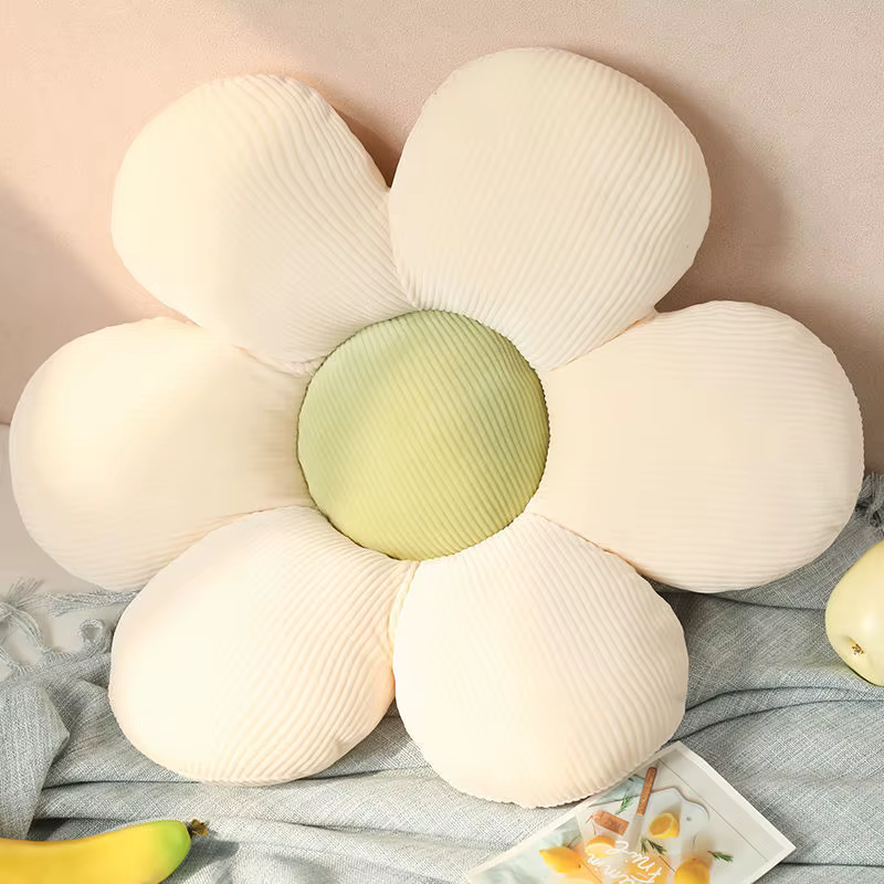 6 Styles d'oreillers de tournesol, petites coussins de marguerite, pétales de fleurs, cadeaux d'anni