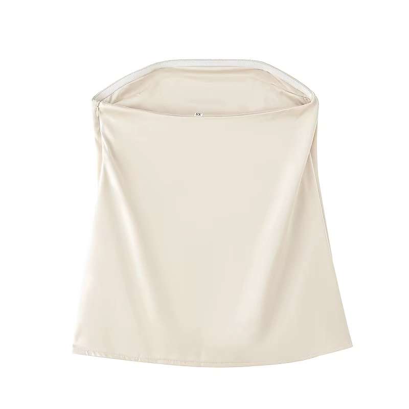 MUJER 2025 pantalons pour femmes ensembles été Satin taille haute pantalon pour femmes vacances pant