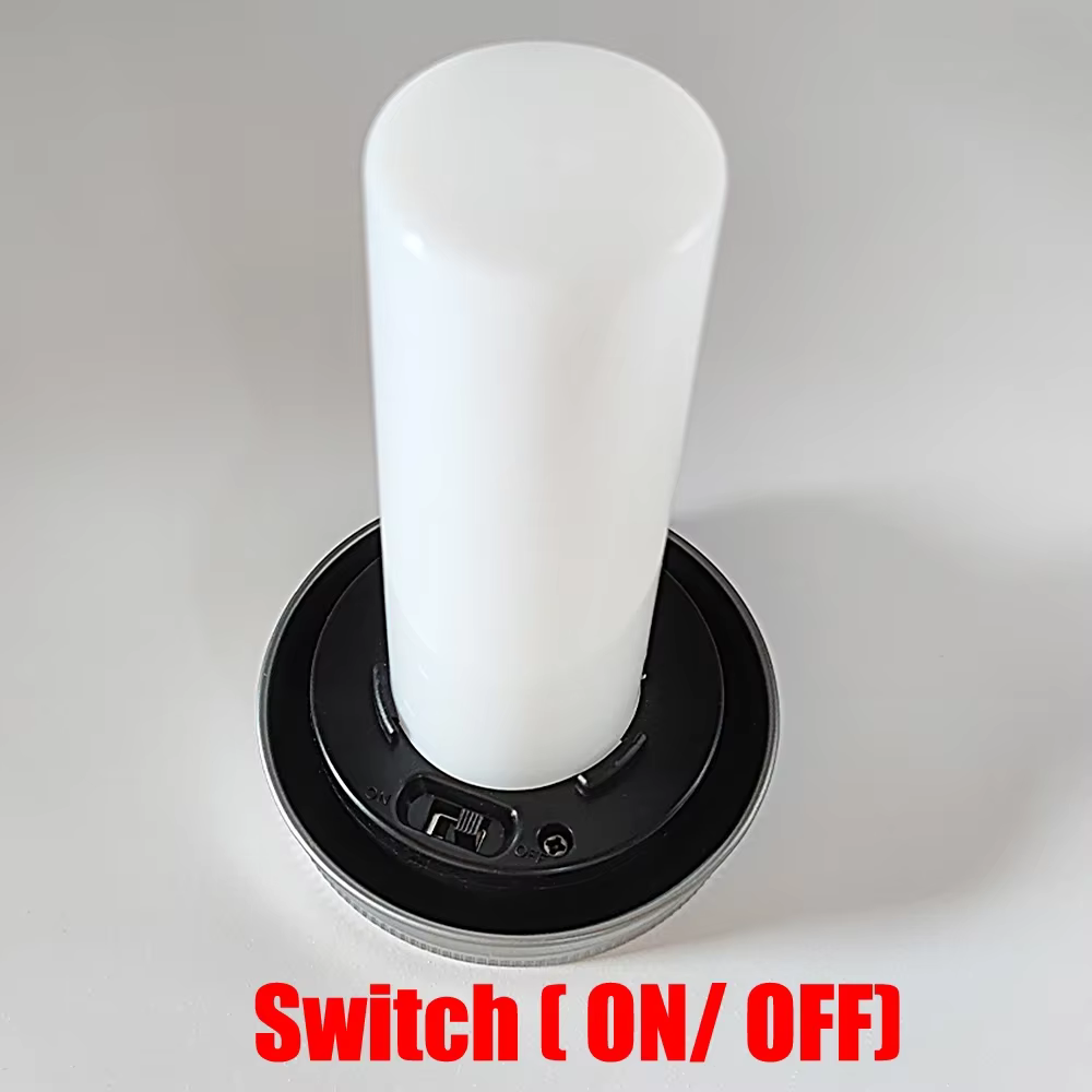 1 pièce Lampe solaire LED pour bocal Mason, effet flamme, lumière chaude, pour jardin extérieur, lan