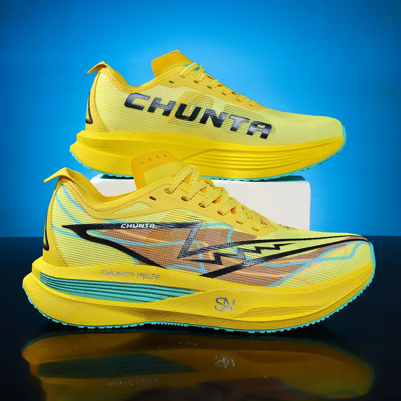 Chaussures de course 2026 pour hommes, en maille légère, pour sports de plein air, gym, jogging, con