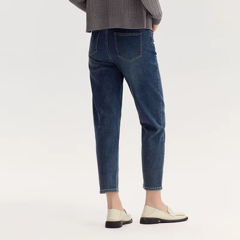 Semir jean femme pantalon minimaliste automne 2025 nouveau pantalon conique polyvalent