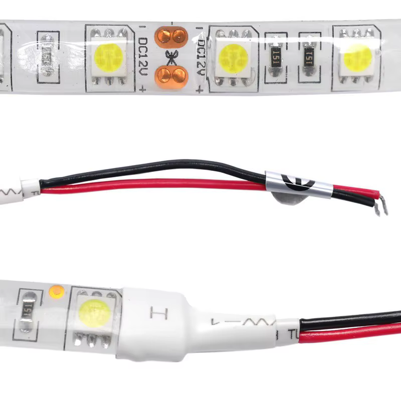 5 pièces DC12V 10 cm 6 LED s 30 cm 18 LED bande lumineuse SMD5050 non étanche bande LED flexible ban