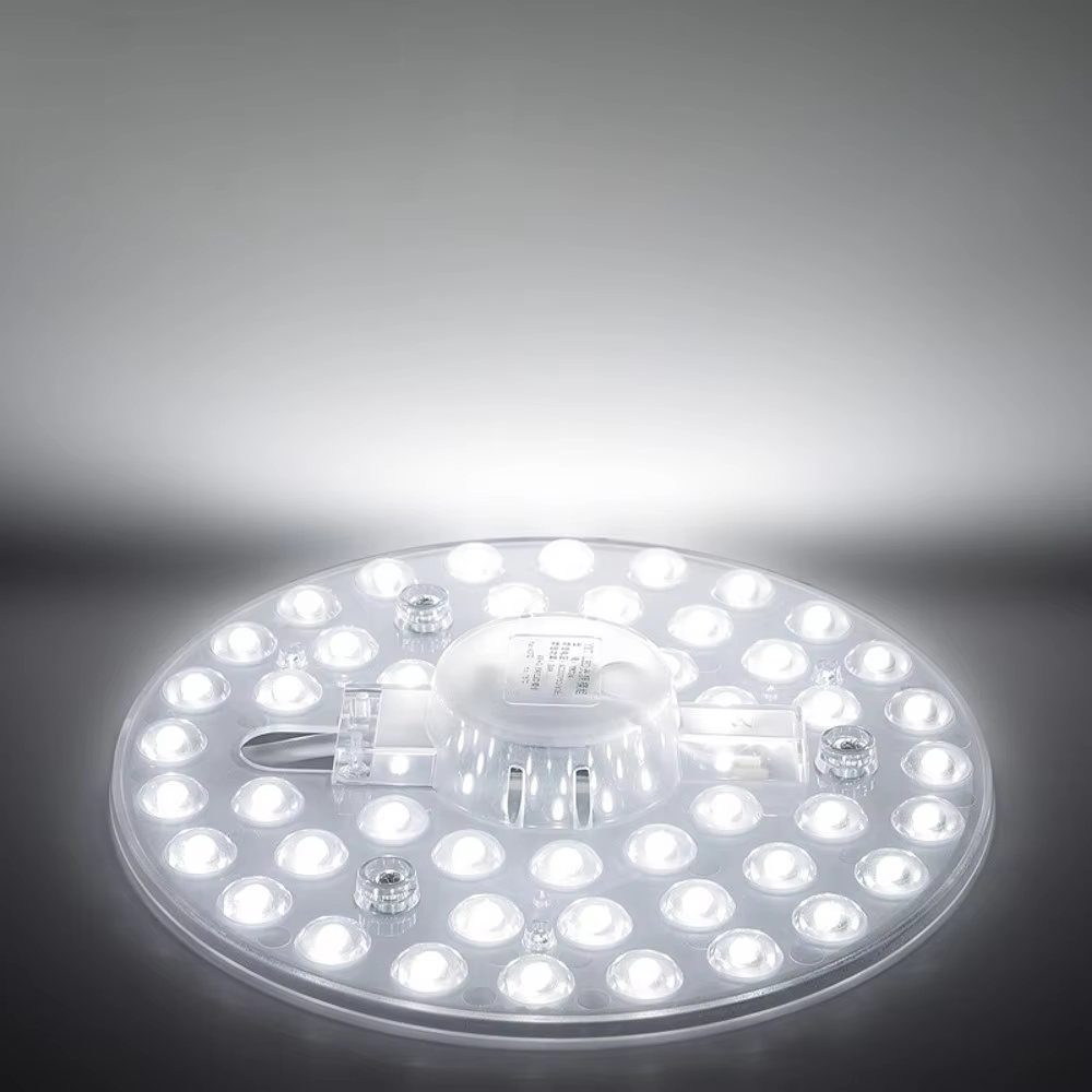 Anneau lumineux LED pour panneau circulaire, panneau de plafond rond, AC 220V, 230V, 240V, SMD, 50W,