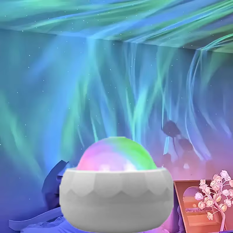 Lumières du nord ciel étoilé projecteur lampe LED atmosphère lumière nuit Aura Aurora lampe lumineus