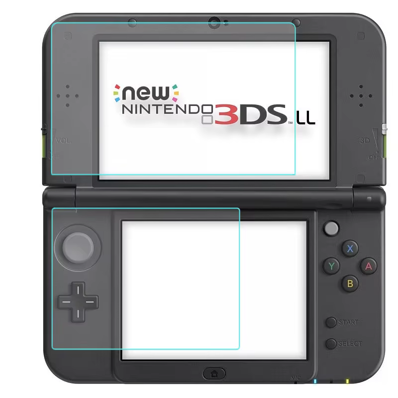 2 pièces/ensemble verre trempé pour Nintendo nouveau 3DS XL/LL 3DSXL/3DSLL protecteur d'écran en ver