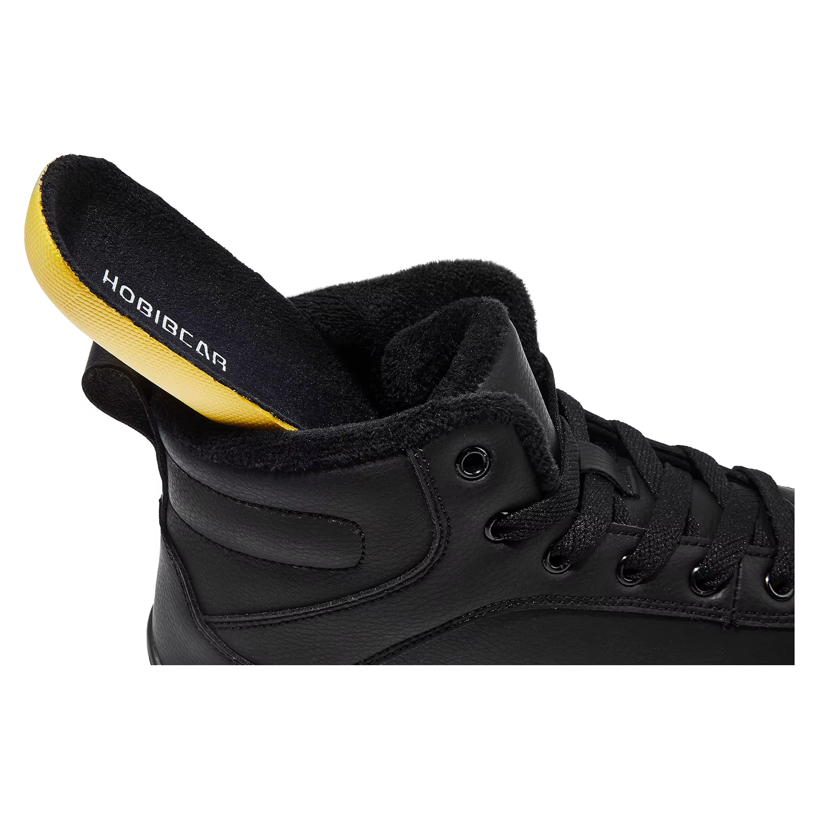 BIBEAR-Chaussures à lacets en cuir Élpour hommes et femmes, baskets de rinçage doublées de fausse fo