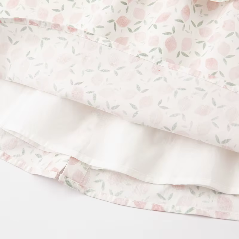 MACGirls-Robe bustier tubulaire élastique pour filles, jolie robe florale, décontractée, été, plage,