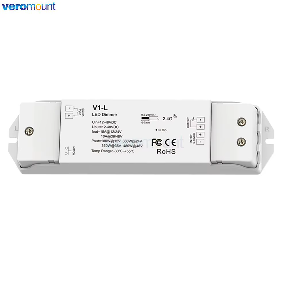 Skydance V1-L 2.4G RF télécommande sans fil V1-L(WT) WiFi Tuya APP + variateur LED Push Dim contrôle