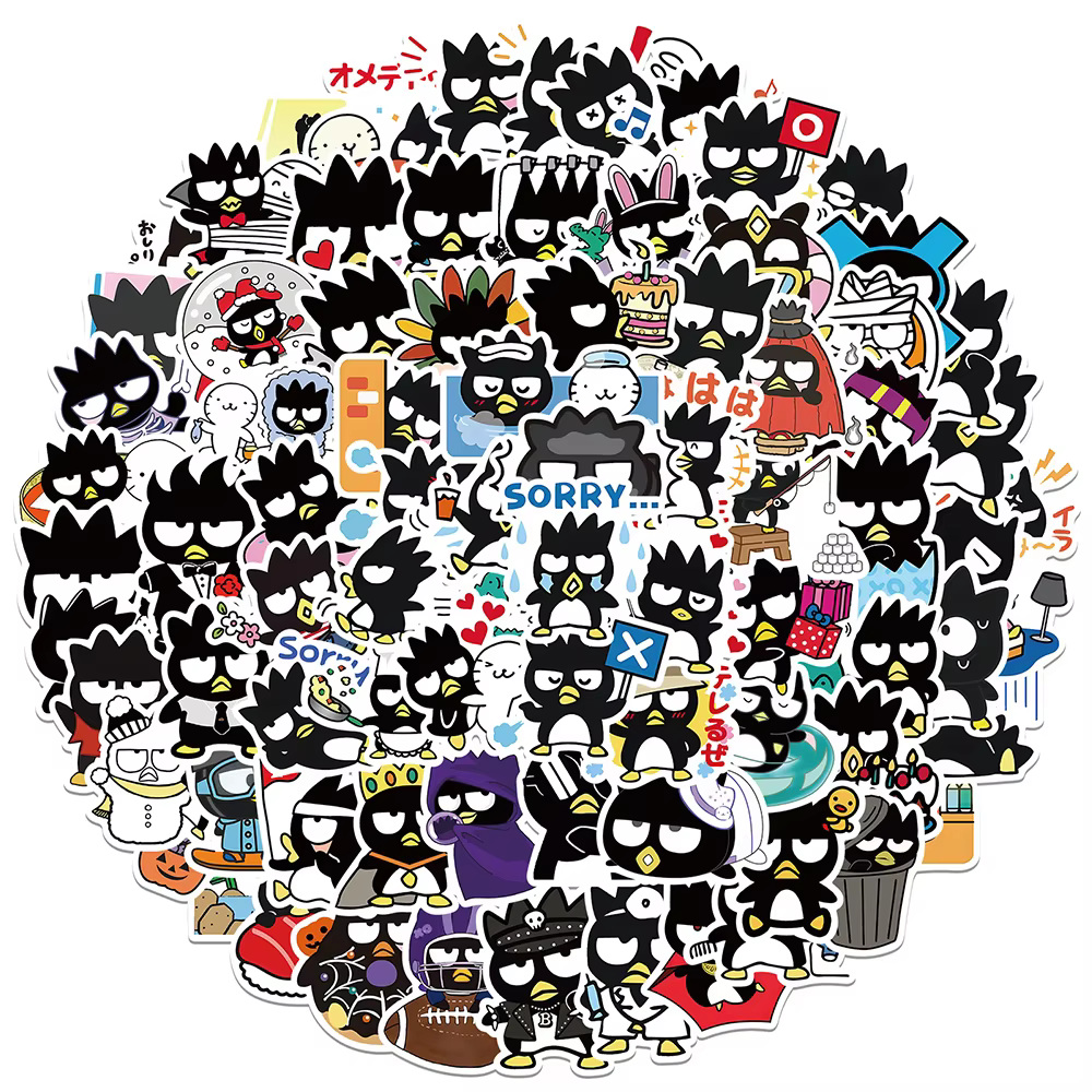 Autocollant de dessin animé Sanrio, étiquette Scrapbooking, pour ordinateur portable, Skateboard, vo