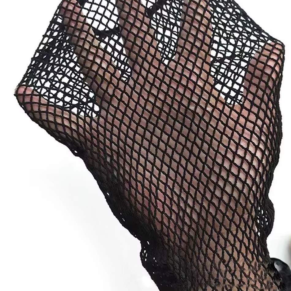 Filets à cheveux élastiques extensibles de haute qualité, tissage en maille à la mode, casquette pou