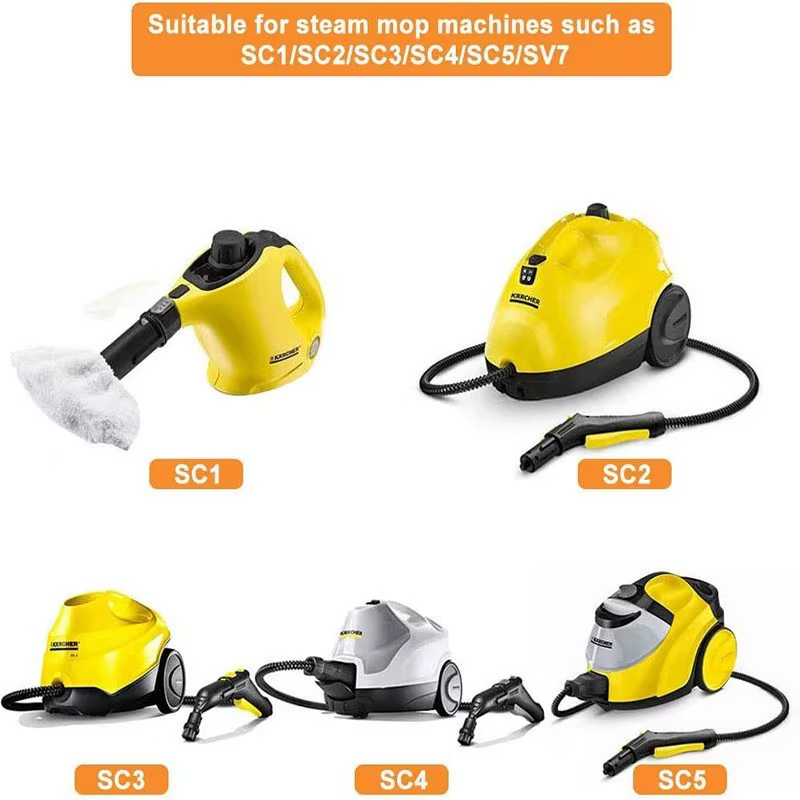 Tête de serpillière de rechange pour Karcher Easyfix SC2 SC3 SC4 SC5, chiffon en microcarence, couve