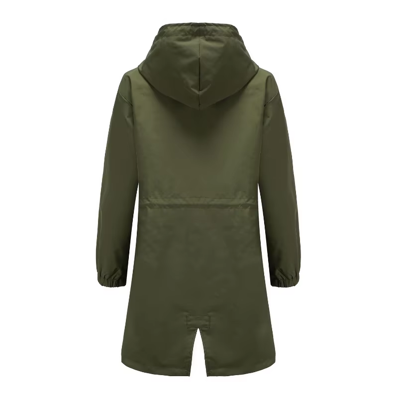 Fahsyee imperméable femmes, veste de pluie imperméable imperméable à capuche coupe-vent extérieur lo