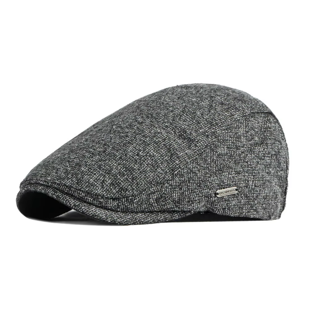 Automne hiver épais chaud gavroche casquettes hommes femmes doux béret chapeau décontracté mode déte