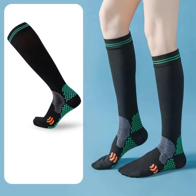 Chaussettes de compression 20-30 mmHg, bas médicaux pour infirmières, idéales pour les voyages en av