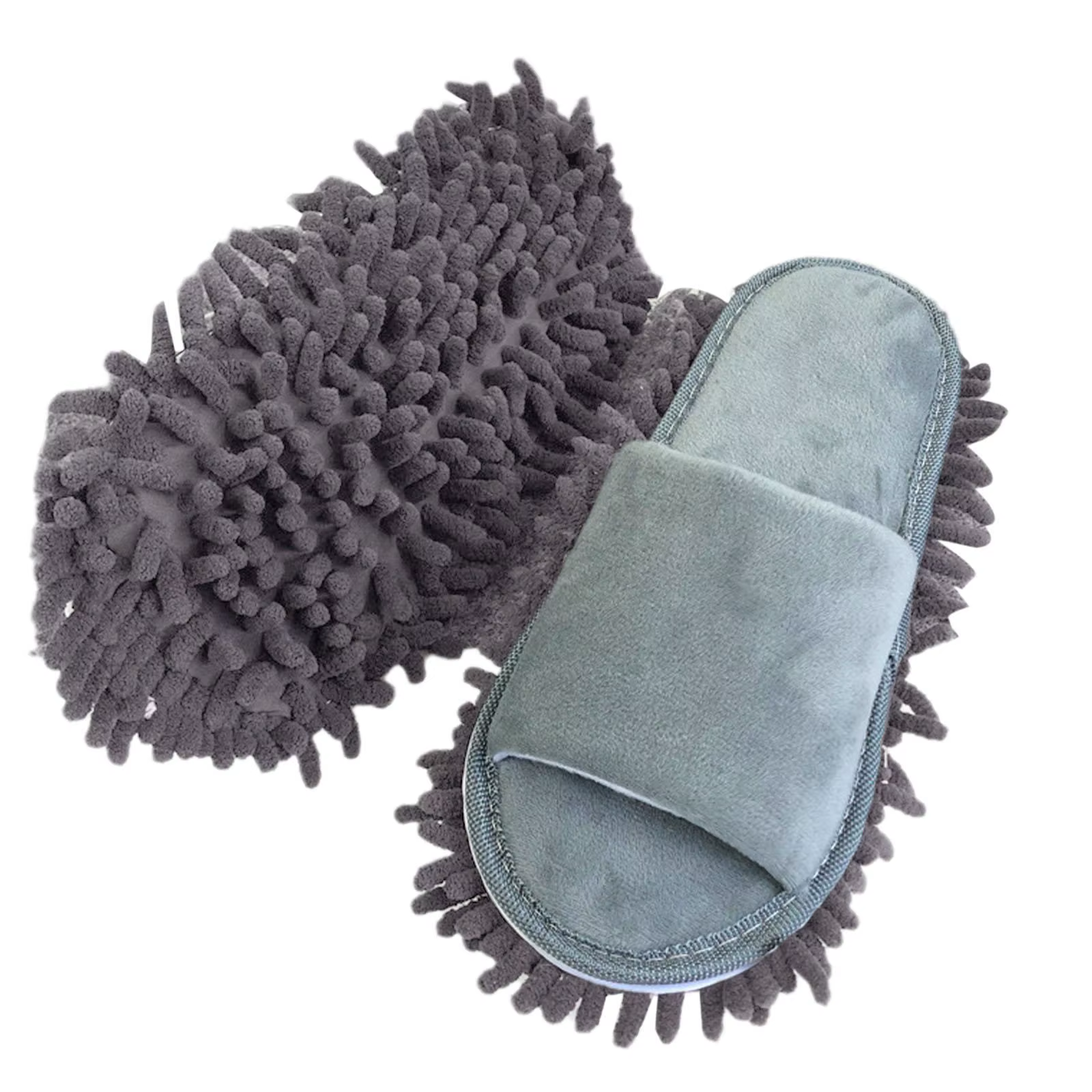 Pantoufles multifonctions en microcarence pour livres de sol, chaussures de nettoyage paresseuses, c