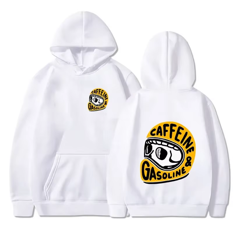 2025 printemps automne hommes sweats à capuche gothique Harajuku Biker crâne graphique nouveaux homm